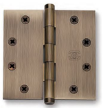 Omnia
985_450
Full Mortise Plain Bearing Hinge Square Corners w/ Button Tips 4-1/2 in. x 4-1/2 in.